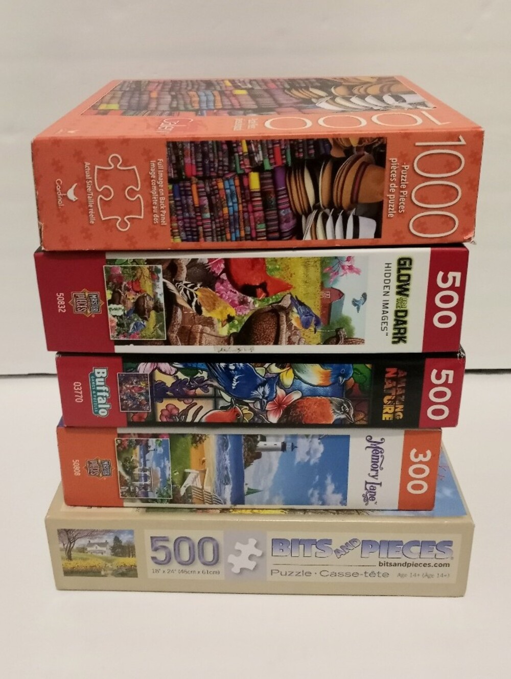 Puzzle Lot Of 5 Puzzles - Picture 2 of 16